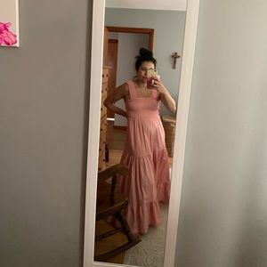 Smocked maxi dress